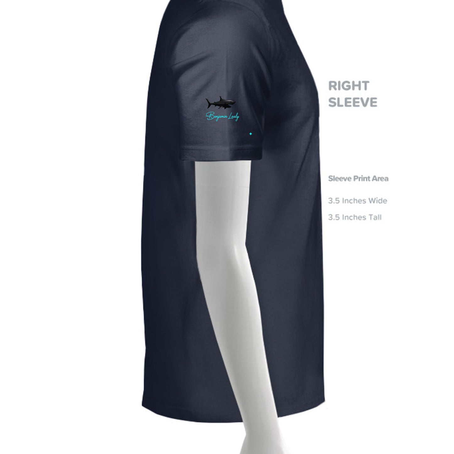 NAVY - G200T - SLEEVE_RIGHT