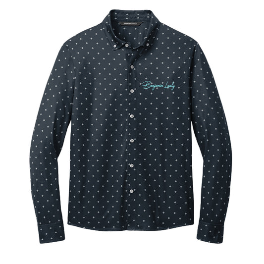 Navy Geo Diamond - MM1018 - FRONT