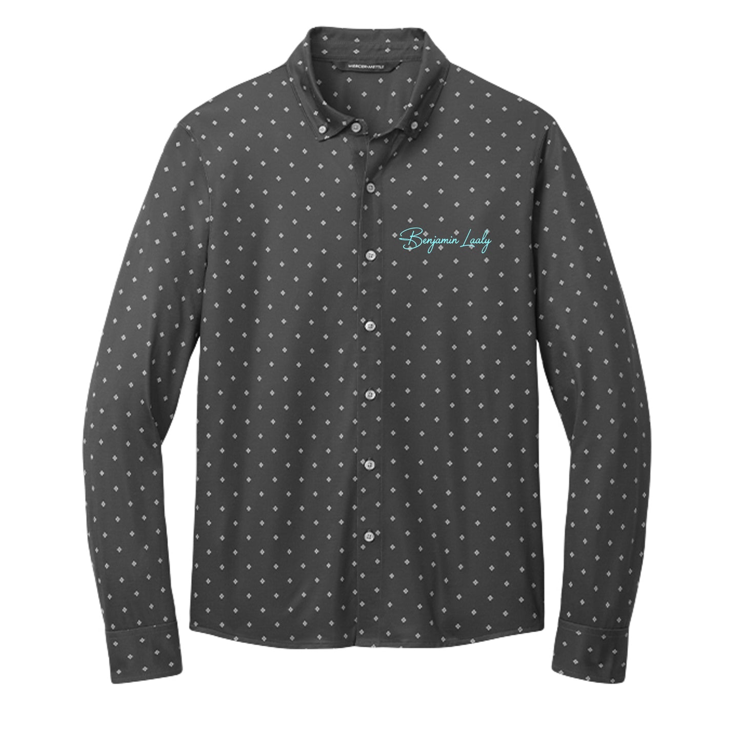 Anchor Grey Geo Diamond - MM1018 - FRONT