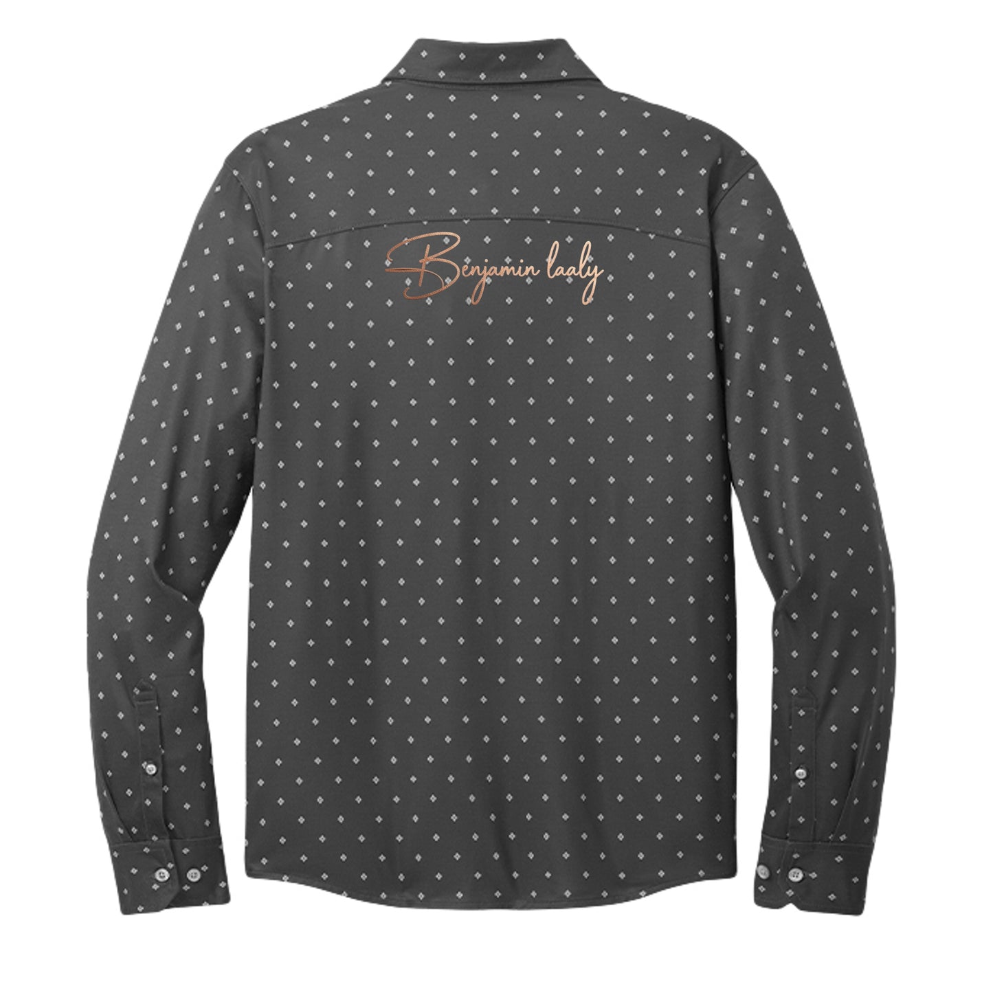 Anchor Grey Geo Diamond - MM1018 - BACK