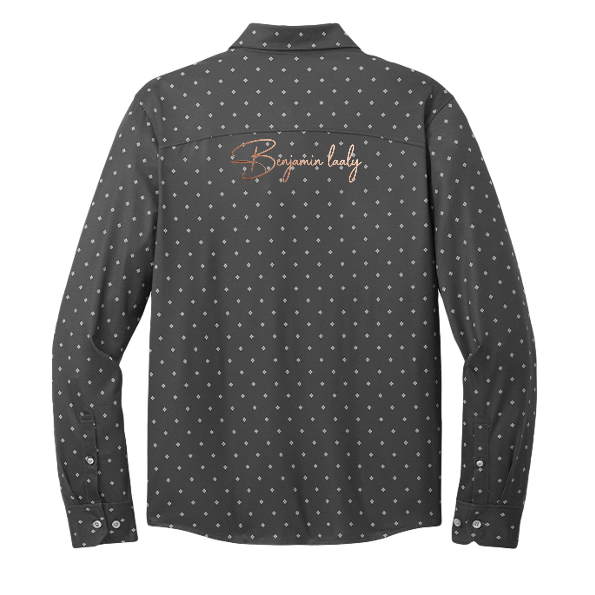 Anchor Grey Geo Diamond - MM1018 - BACK