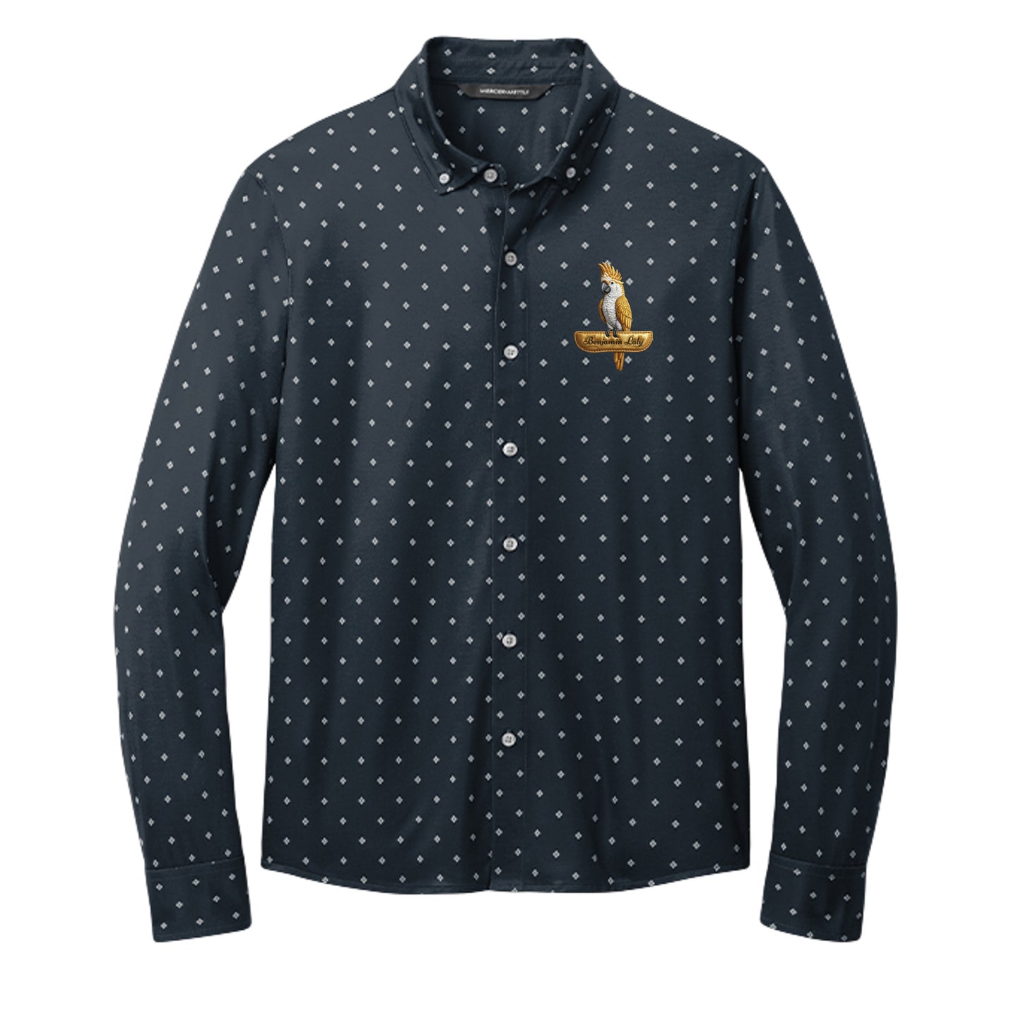 Navy Geo Diamond - MM1018 - FRONT