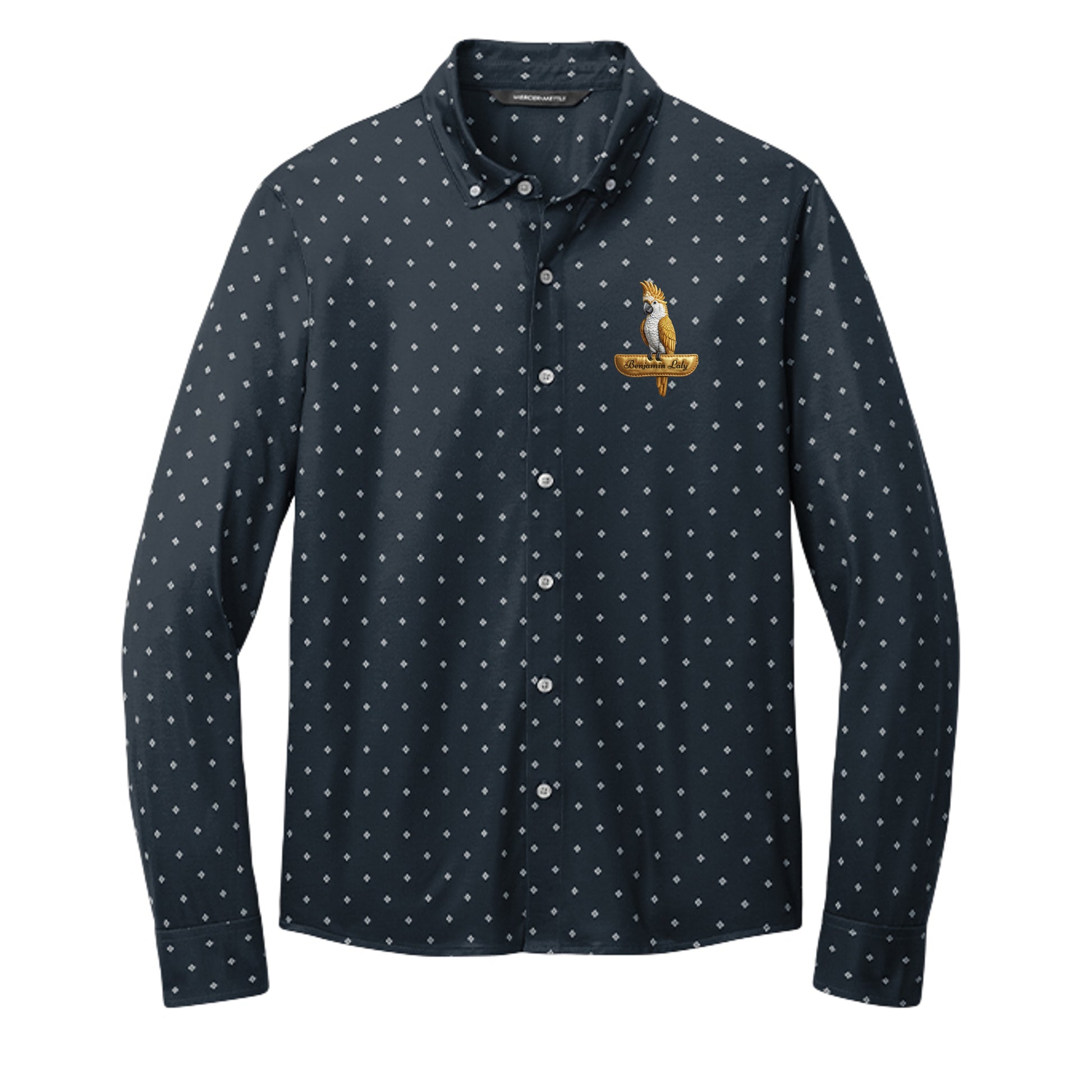 Navy Geo Diamond - MM1018 - FRONT