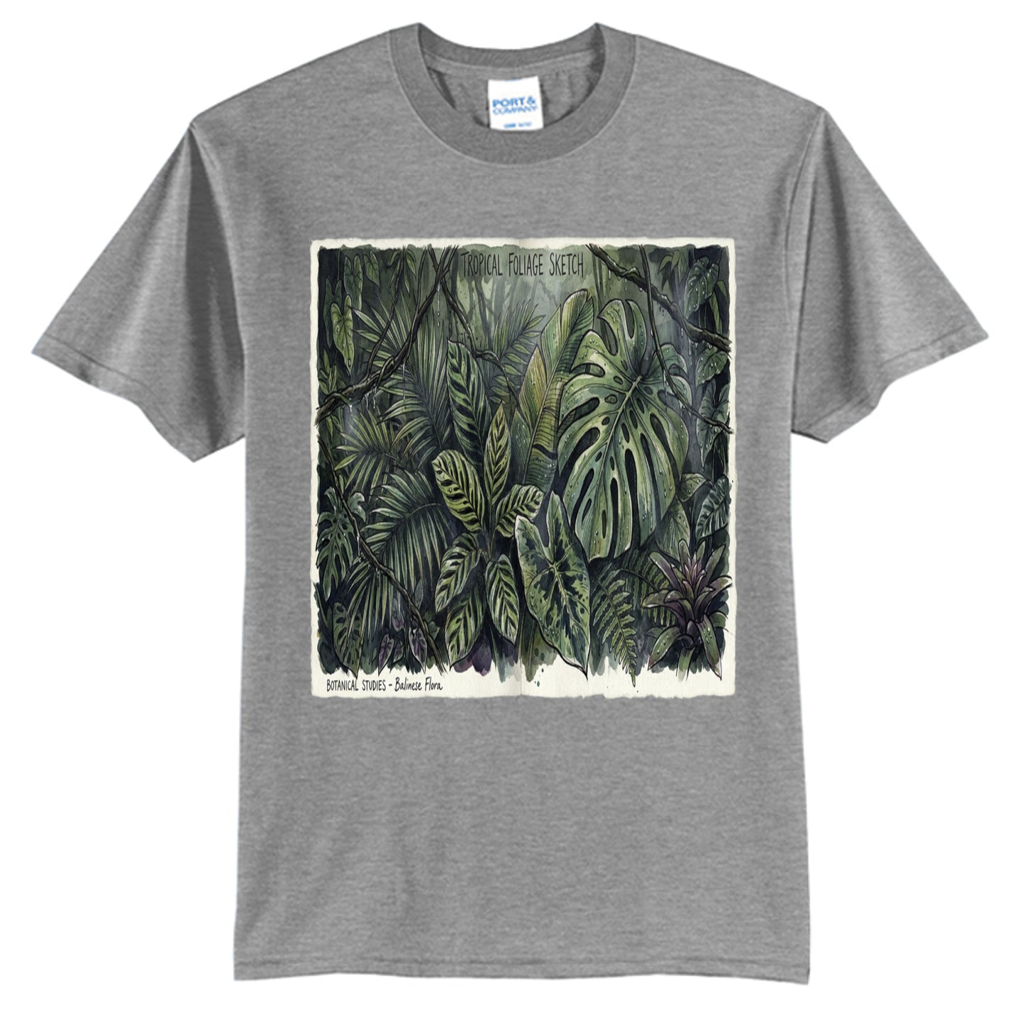 Athletic Heather - PC55T - FRONT