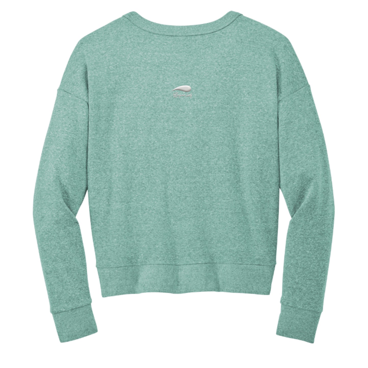 Heathered Eucalyptus Blue - DT1312 - BACK
