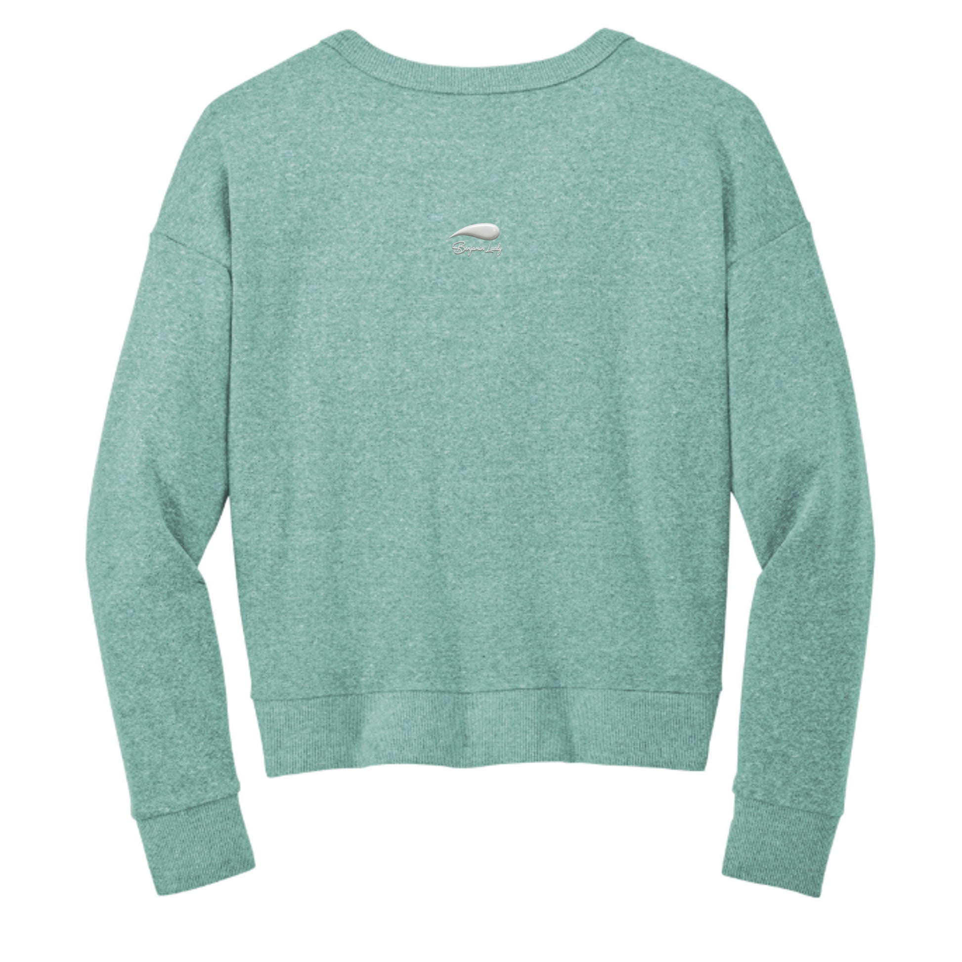 Heathered Eucalyptus Blue - DT1312 - BACK