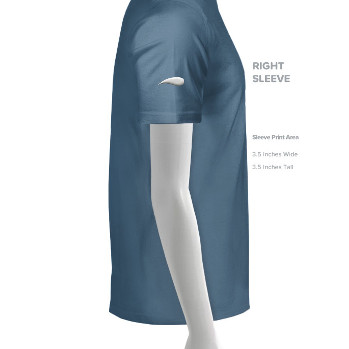 Colonial Blue - PC61T - SLEEVE_RIGHT