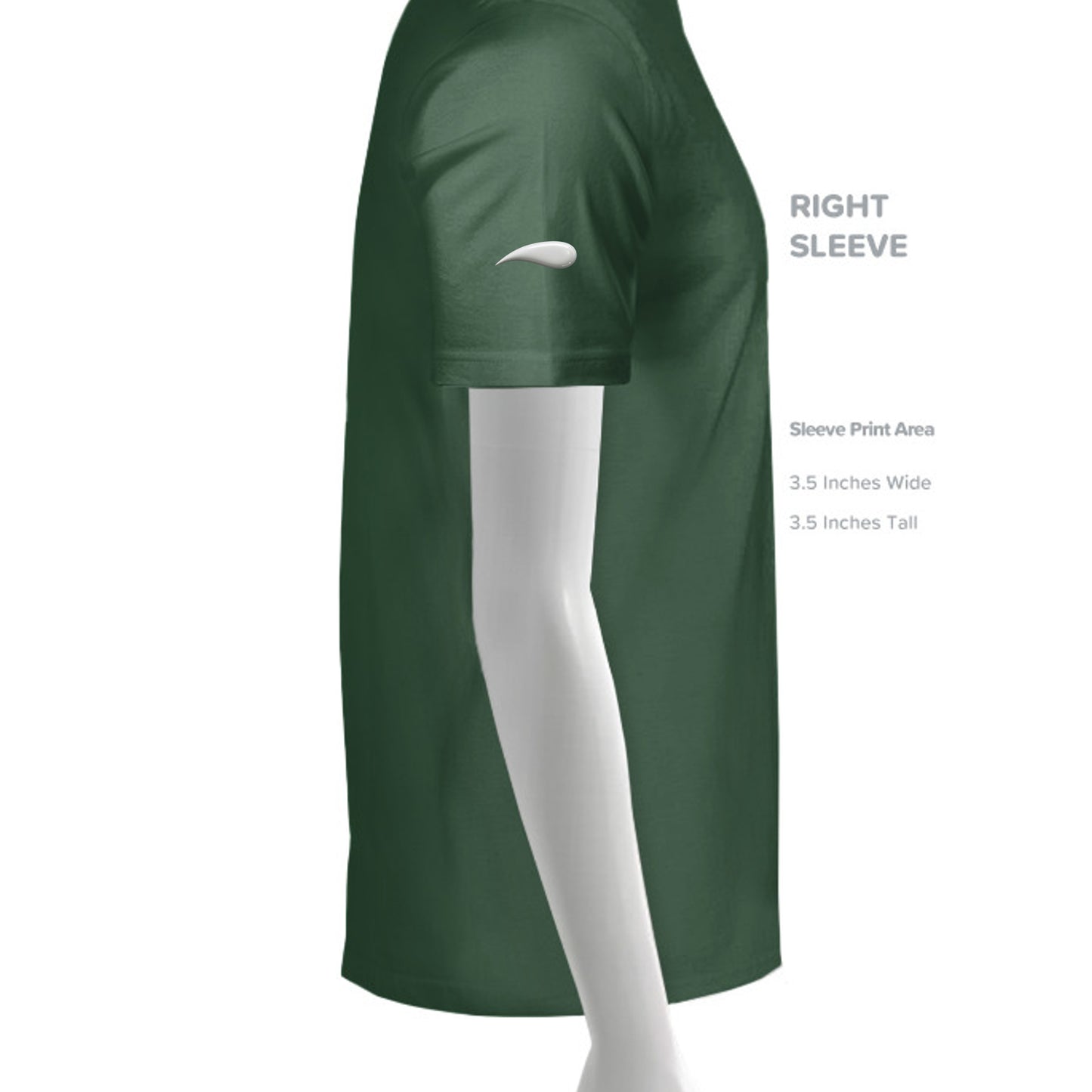 Forest Green - PC61T - SLEEVE_RIGHT