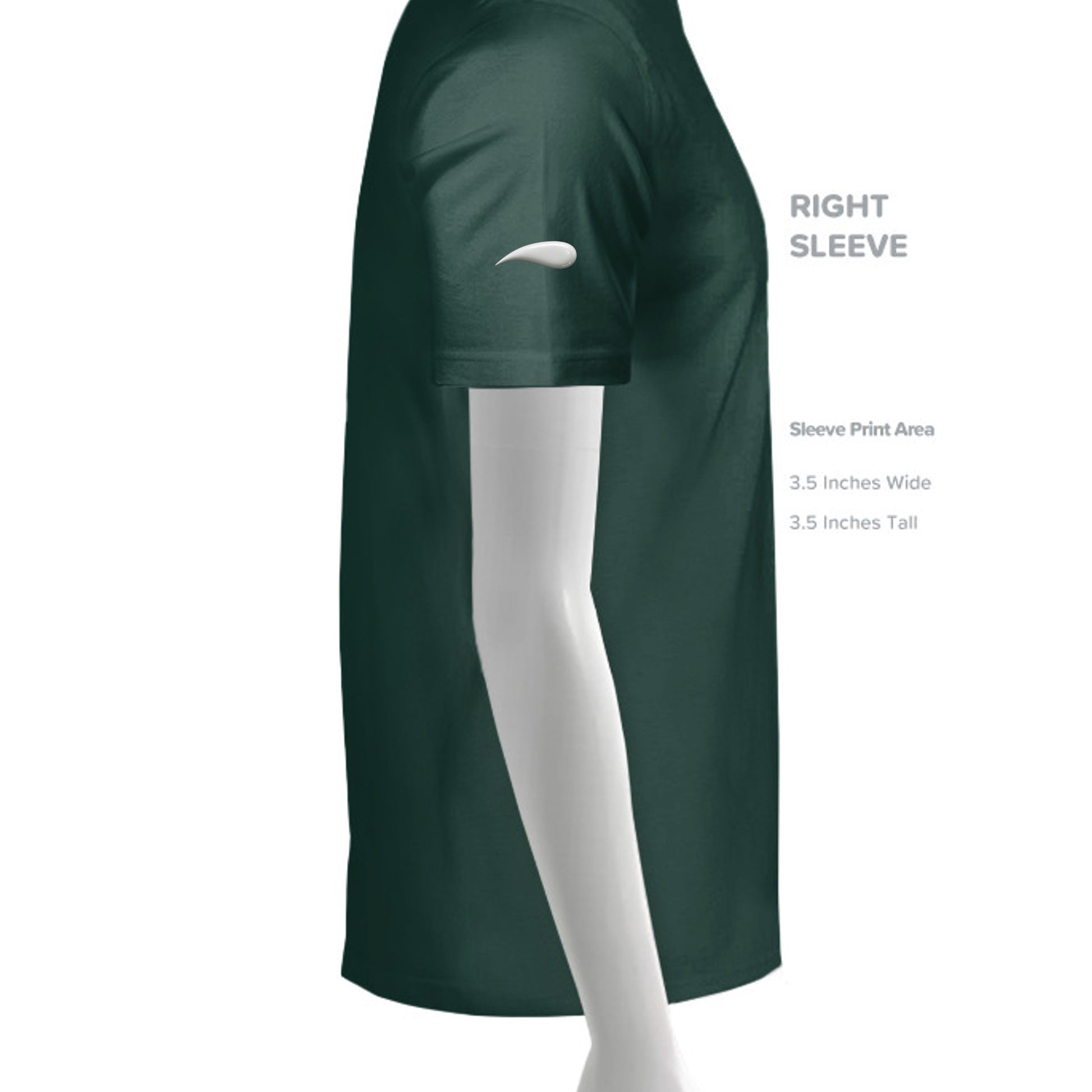 Dark Green - PC61T - SLEEVE_RIGHT