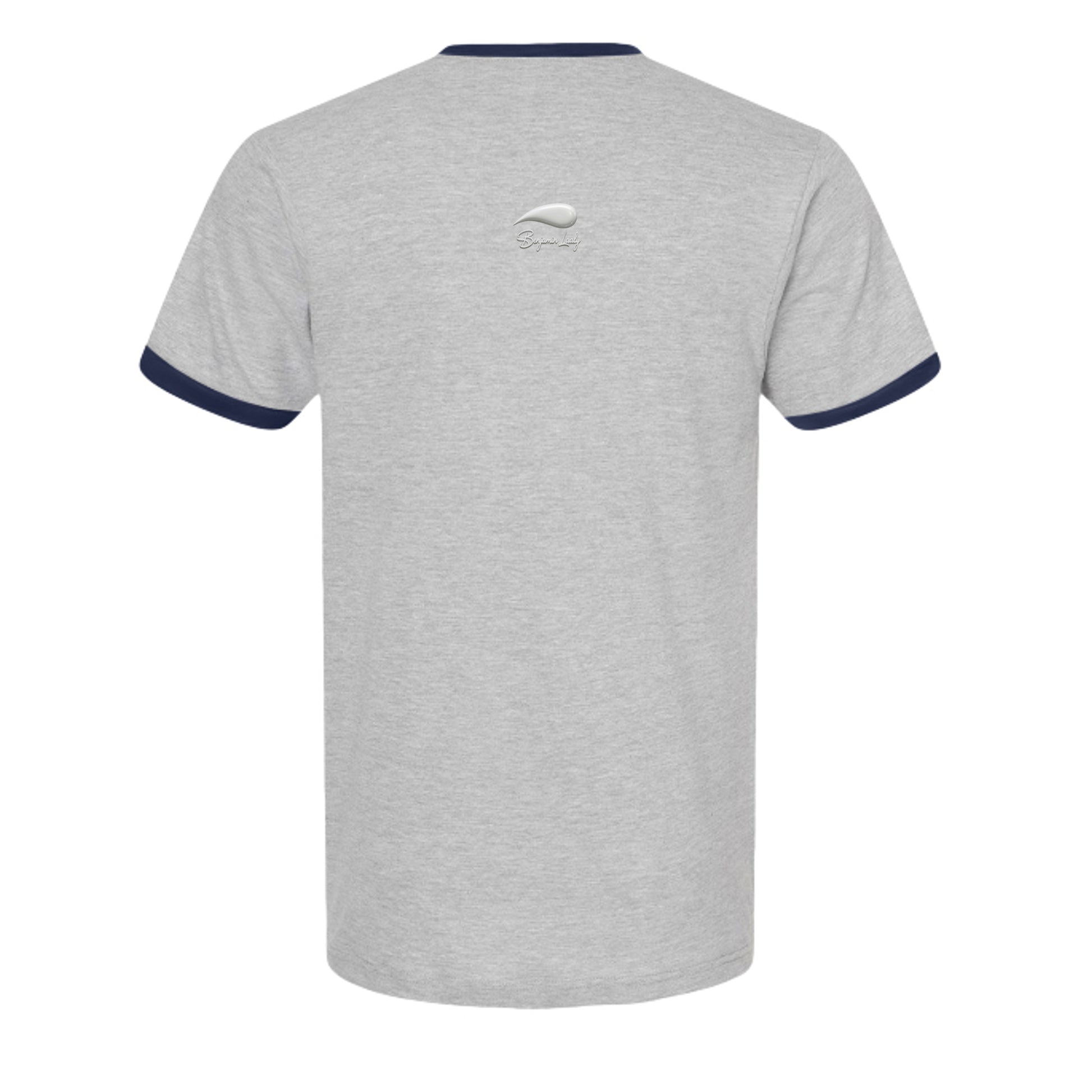 Heather Grey/ Navy - 246 - BACK