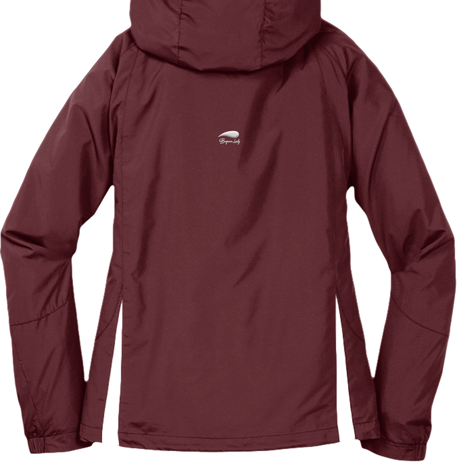 Maroon/ White - LST76 - BACK