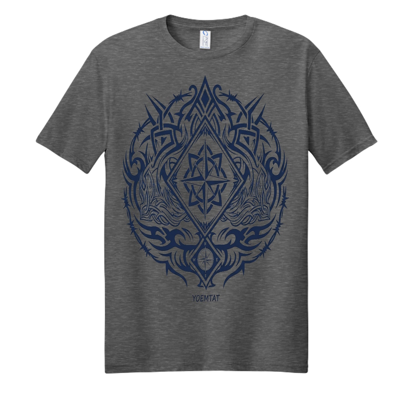 Dark Heather Grey - PC450 - FRONT