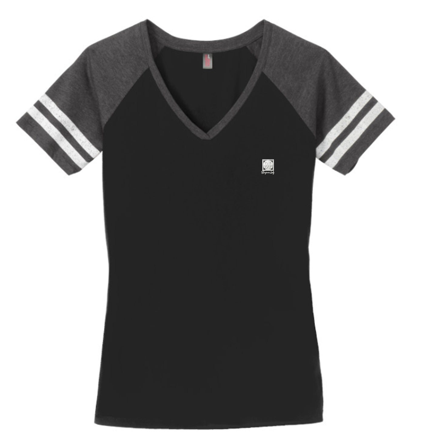 Black/Hth Char - DM476 - FRONT