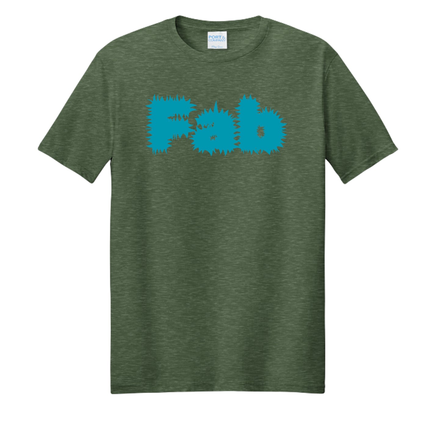 Forest Green Heather - PC455 - FRONT