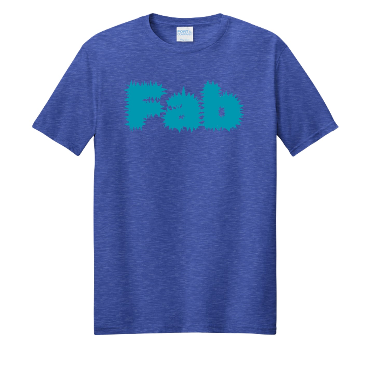 True Royal Heather - PC455 - FRONT