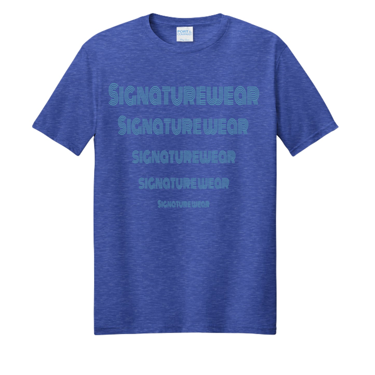 True Royal Heather - PC455 - FRONT