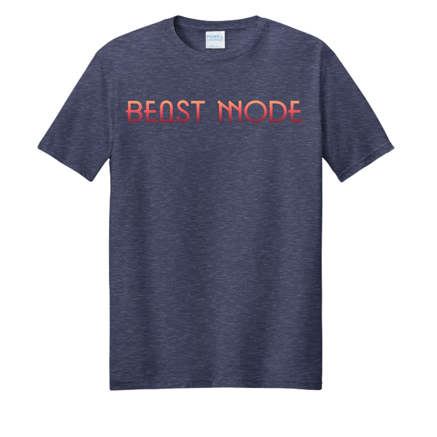Team Navy Heather - PC455 - FRONT