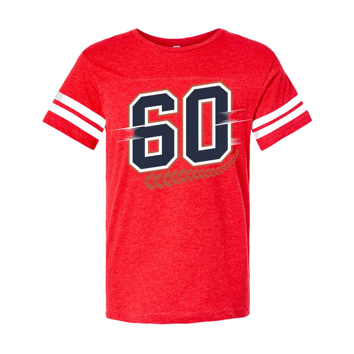 Vintage Red/ White - 6937 - FRONT