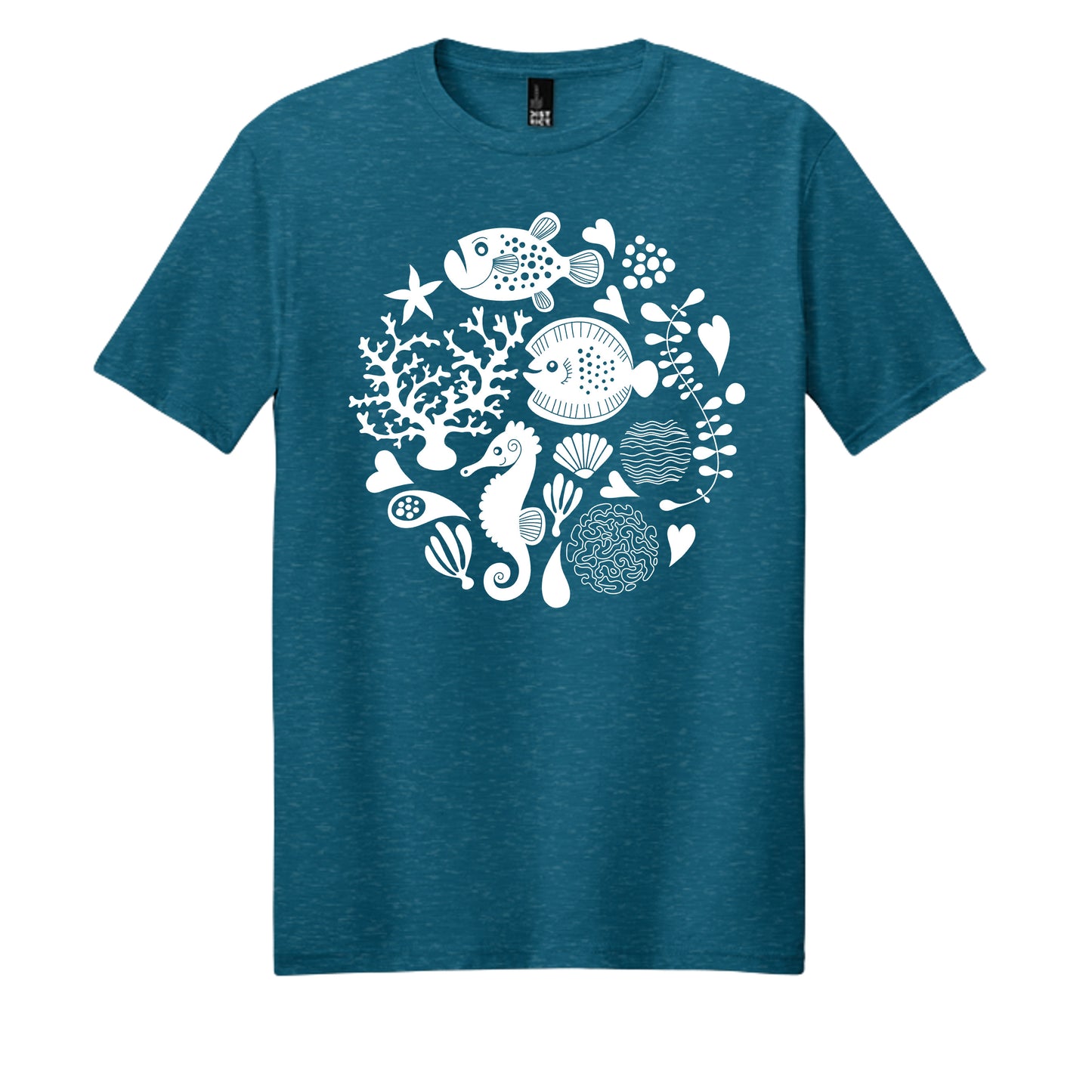Deep Turquoise Fleck - DM108 - FRONT