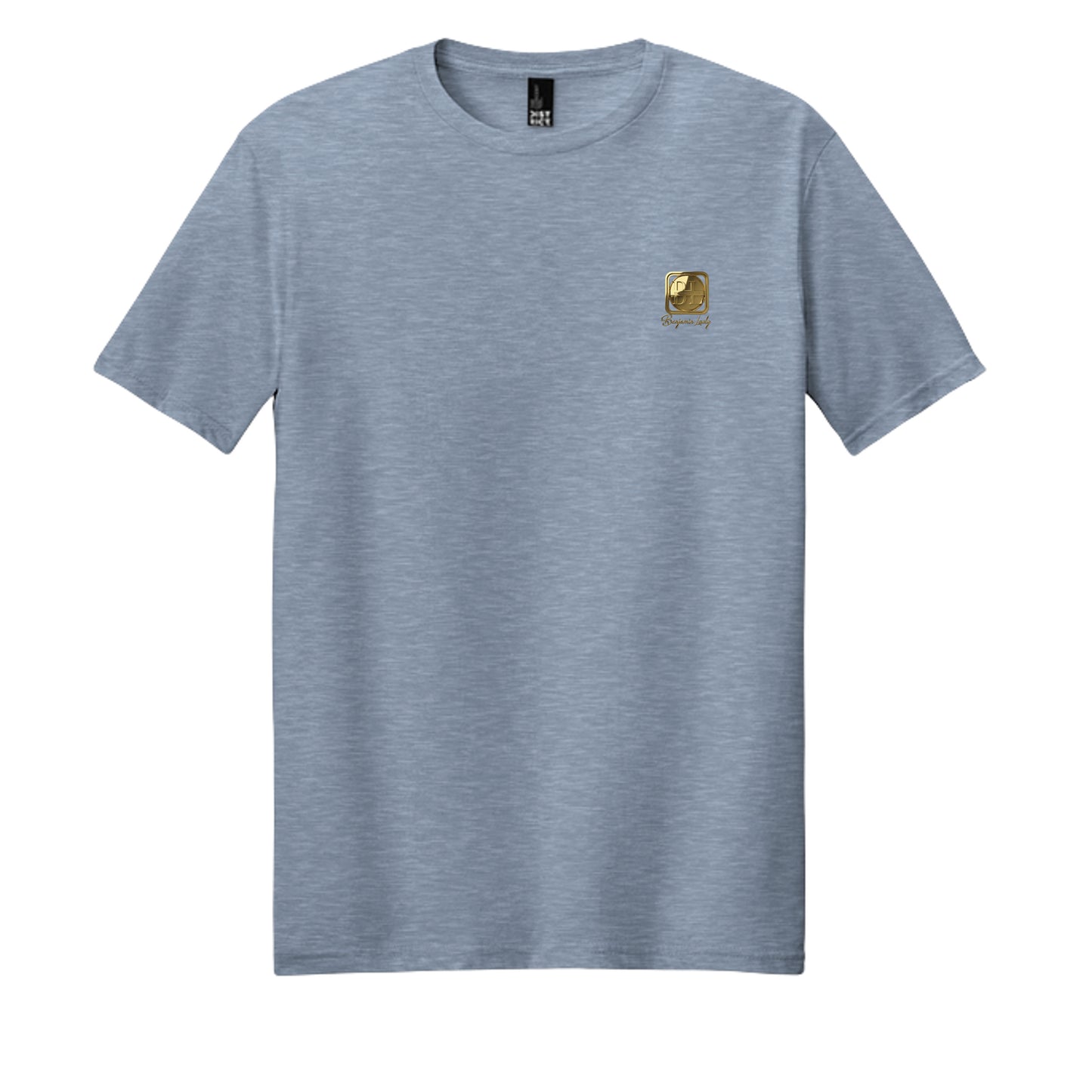 Flint Blue Heather - DM108 - FRONT