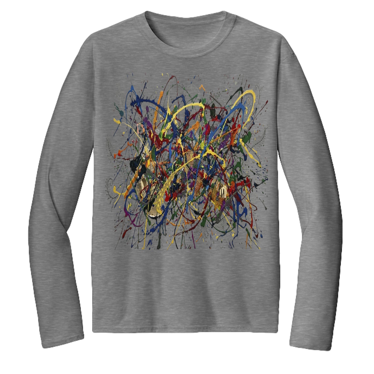 Heathered Charcoal - DT105 - FRONT