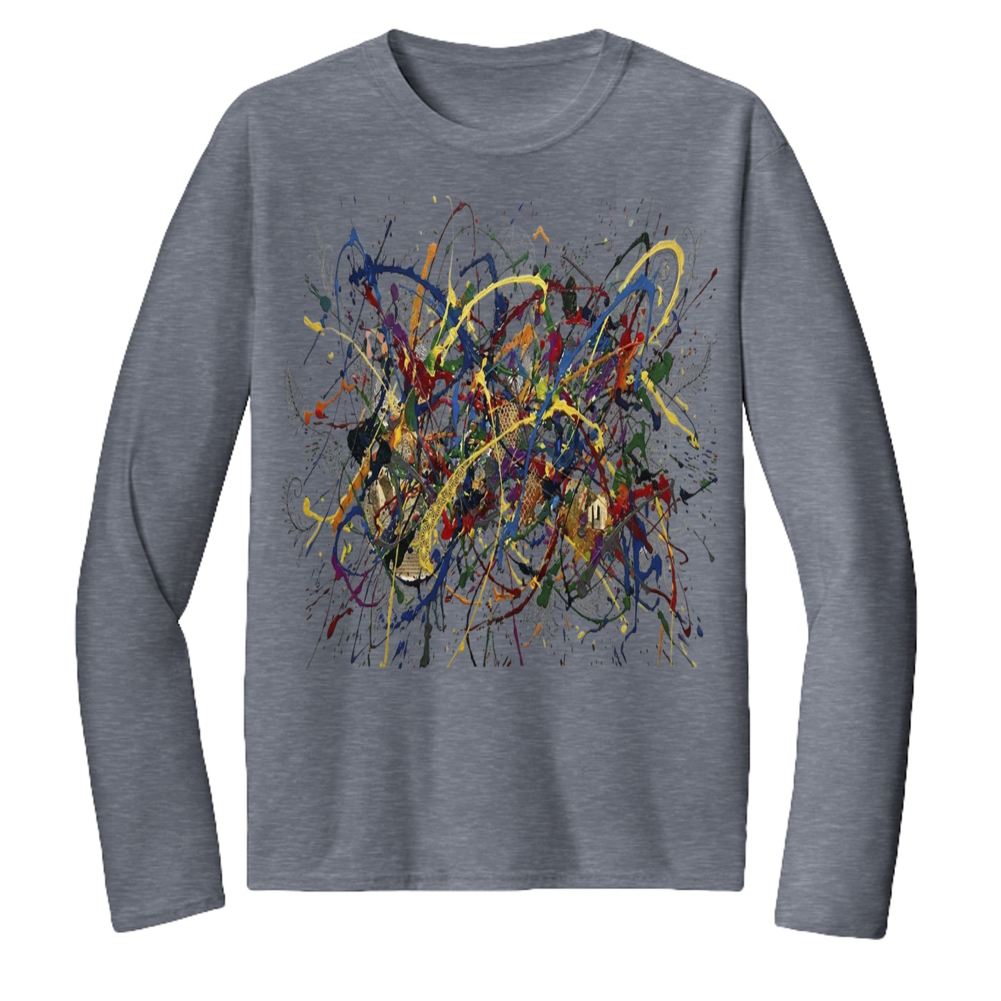 Heathered Navy - DT105 - FRONT