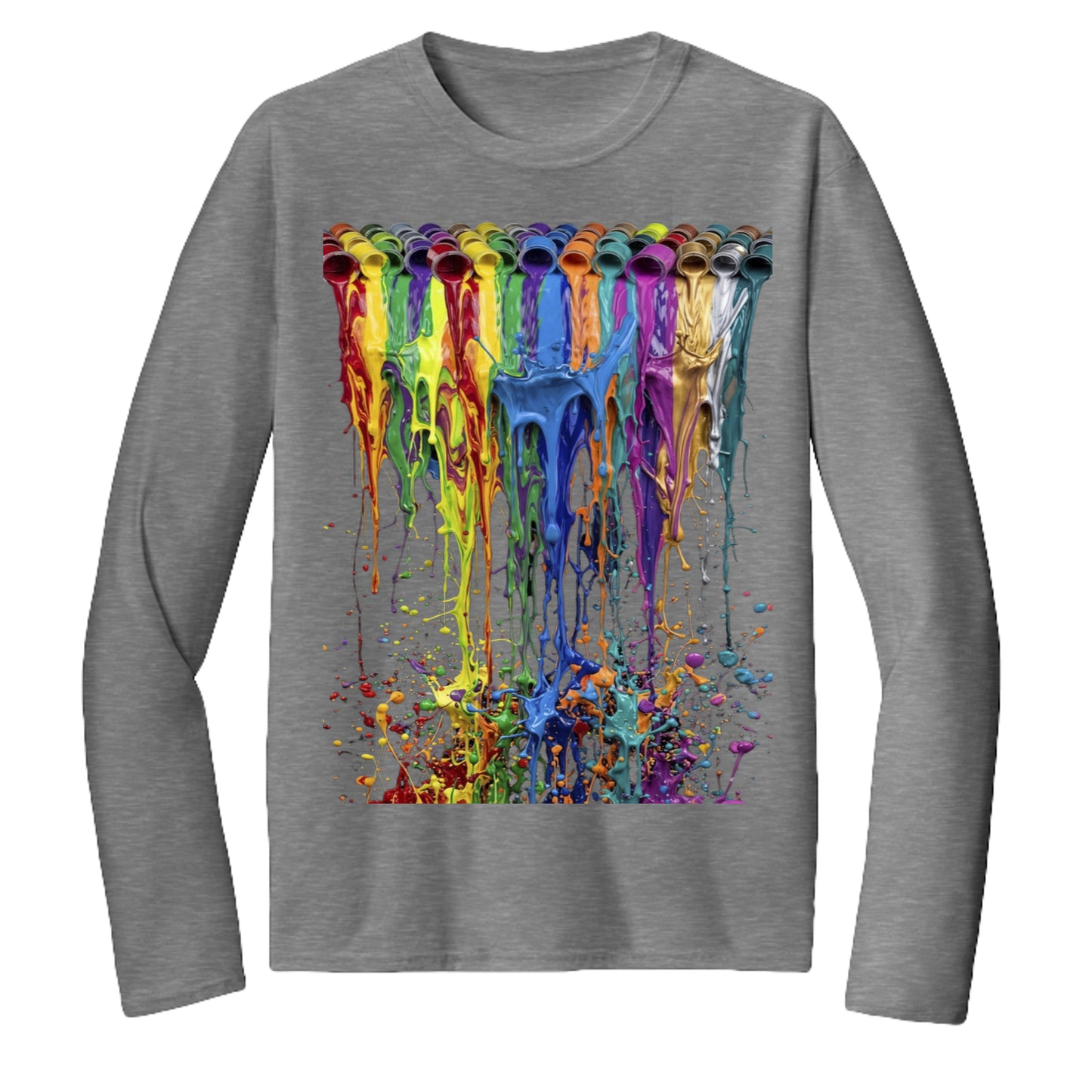 Heathered Charcoal - DT105 - FRONT