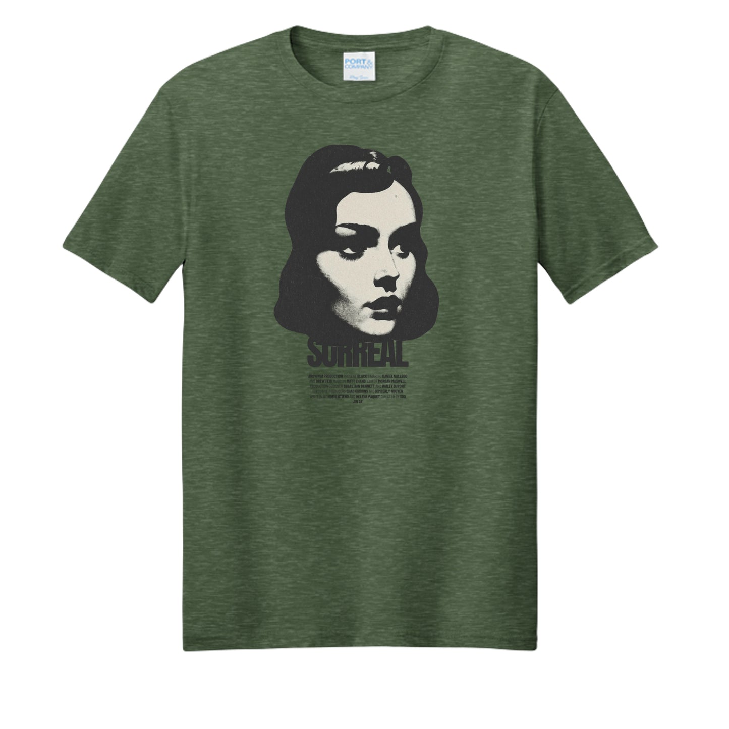 Forest Green Heather - PC455 - FRONT