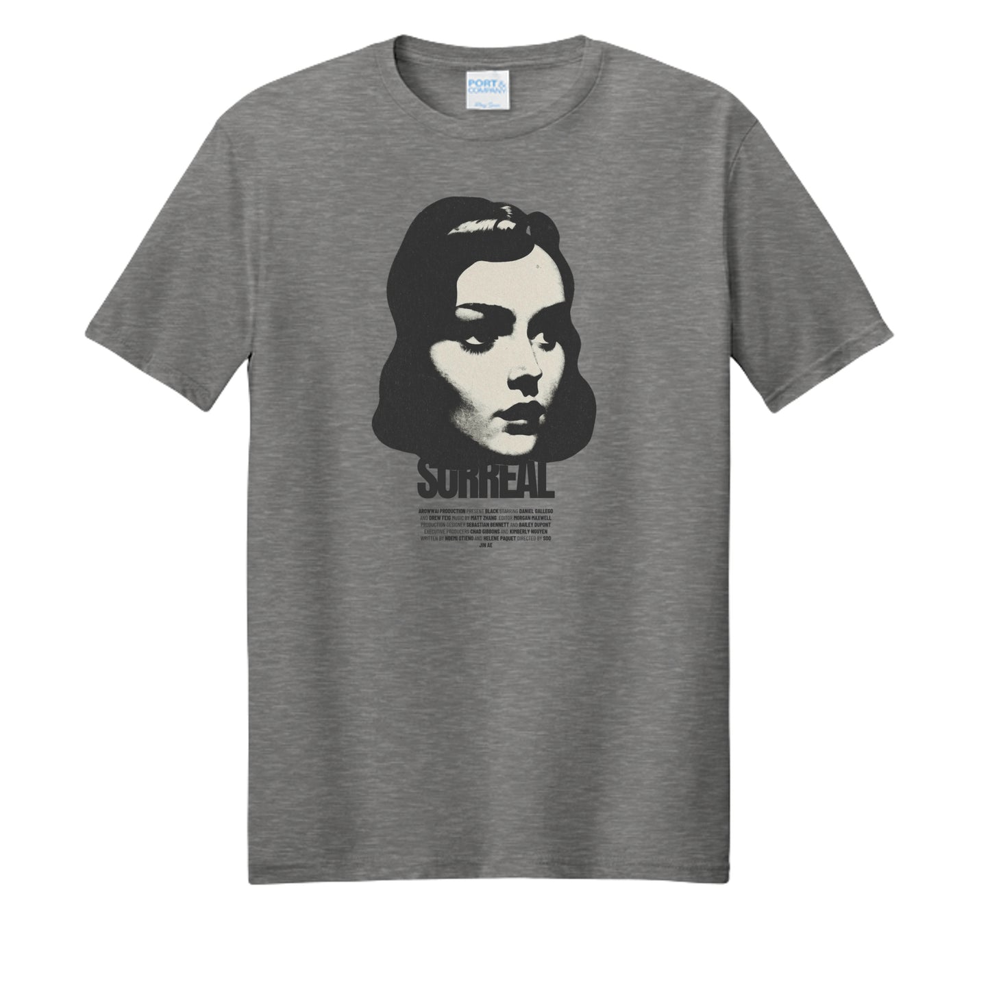 Graphite Heather - PC455 - FRONT