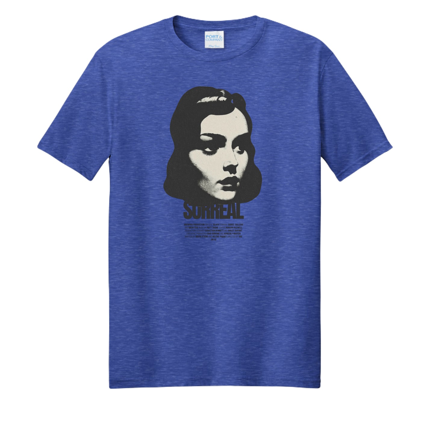 True Royal Heather - PC455 - FRONT