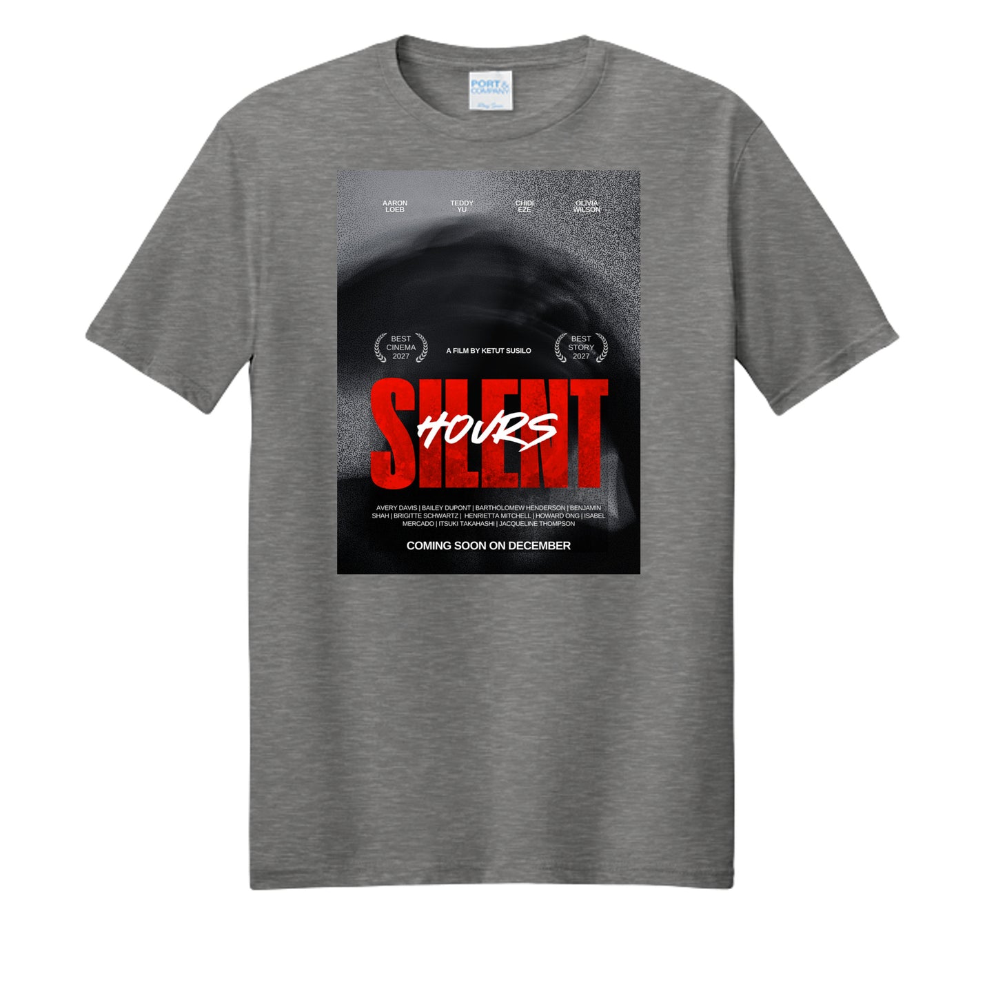 Graphite Heather - PC455 - FRONT