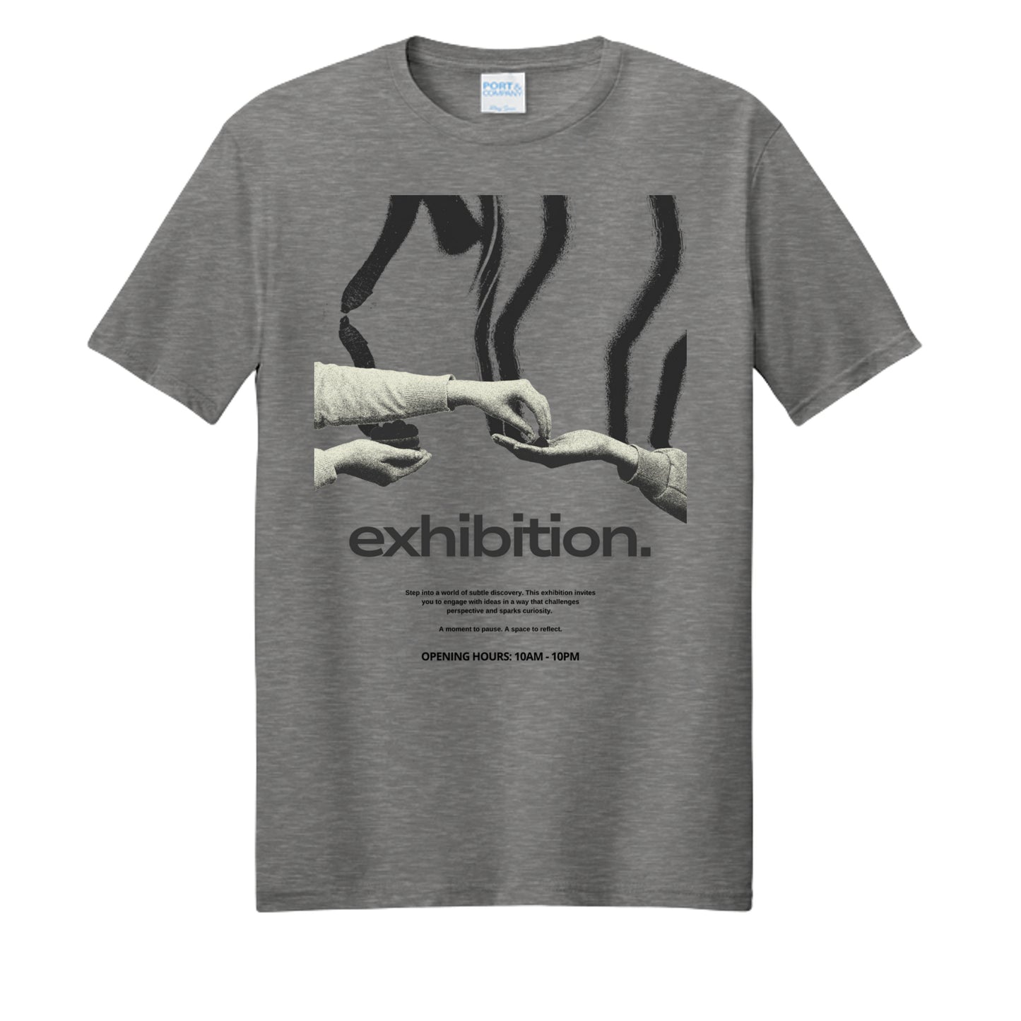 Graphite Heather - PC455 - FRONT