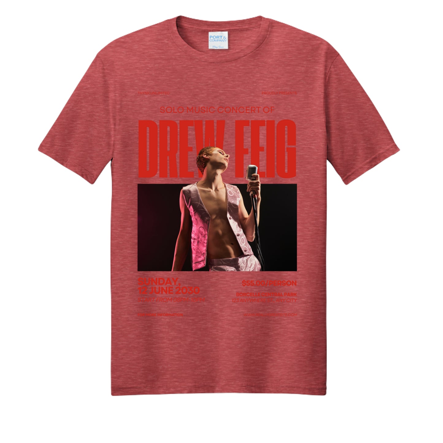 Bright Red Heather - PC455 - FRONT