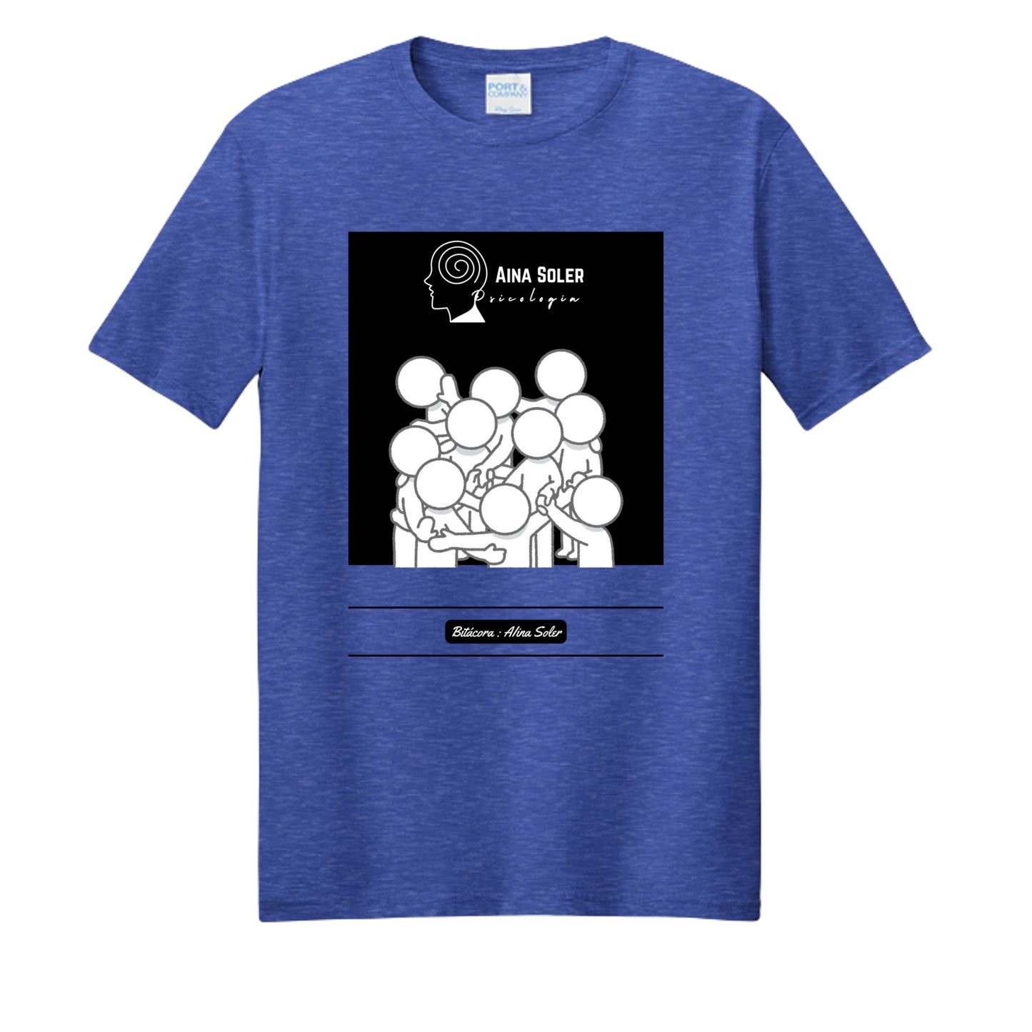 True Royal Heather - PC455 - FRONT