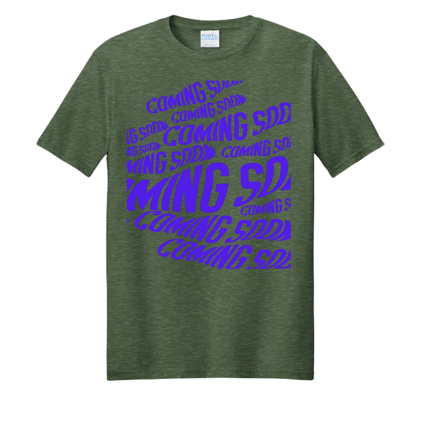 Forest Green Heather - PC455 - FRONT