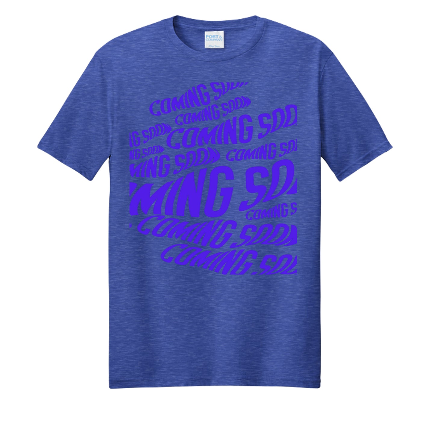True Royal Heather - PC455 - FRONT