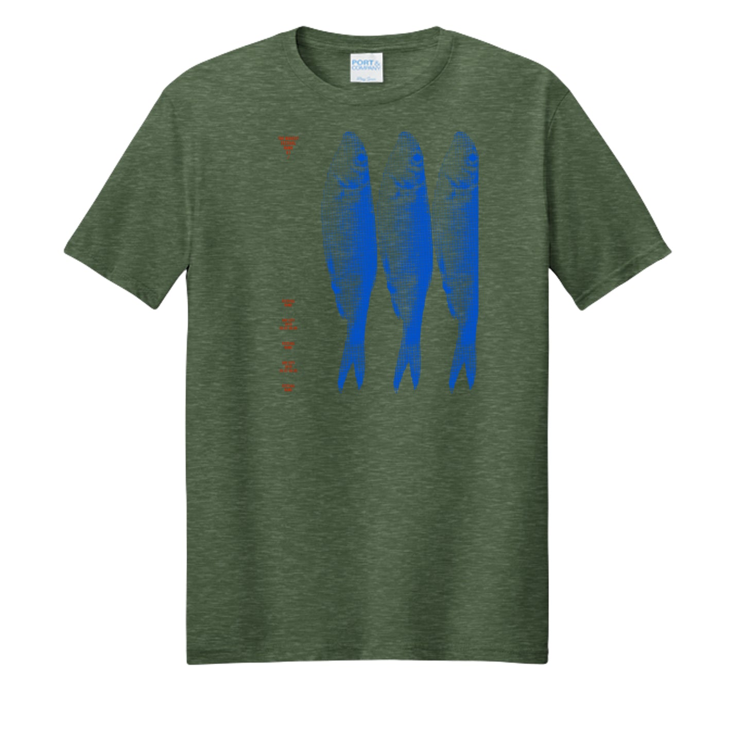 Forest Green Heather - PC455 - FRONT