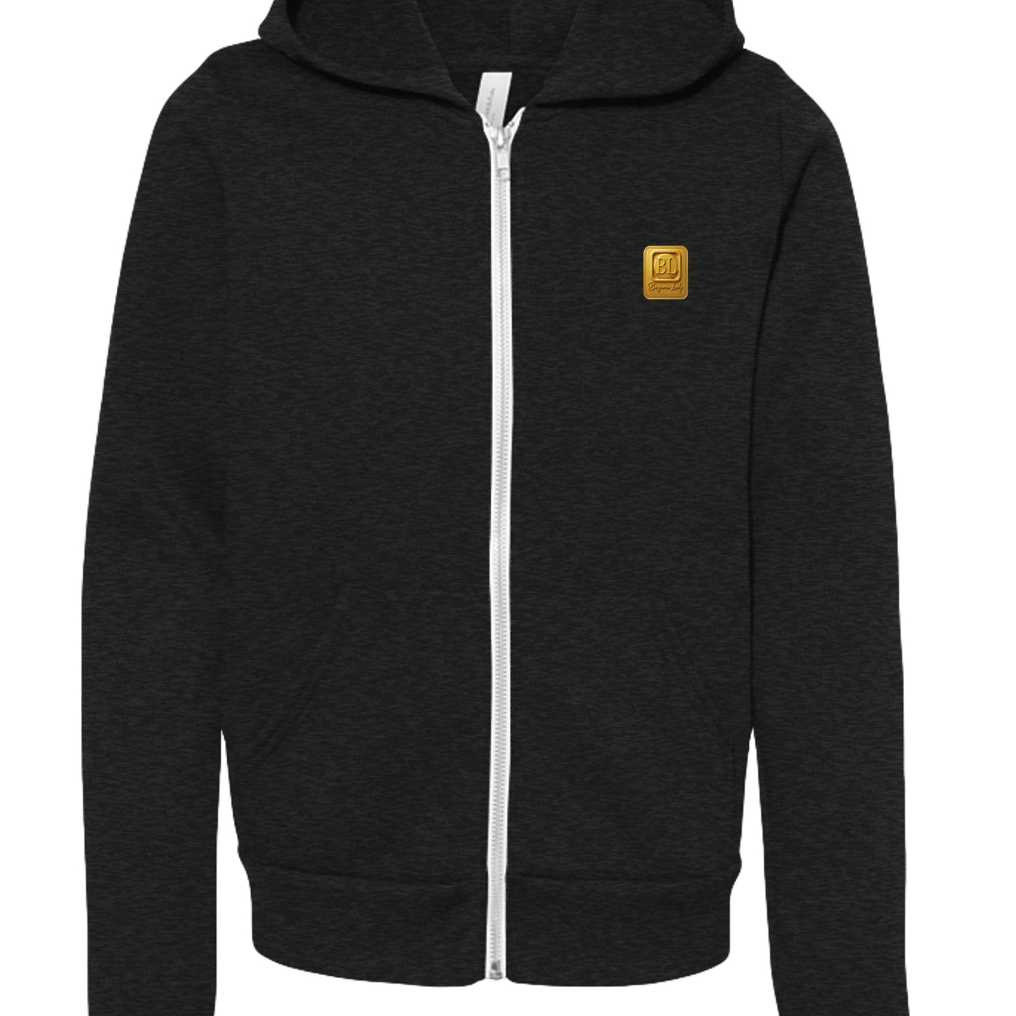 DARK GRY HEATHER - 3739Y - FRONT