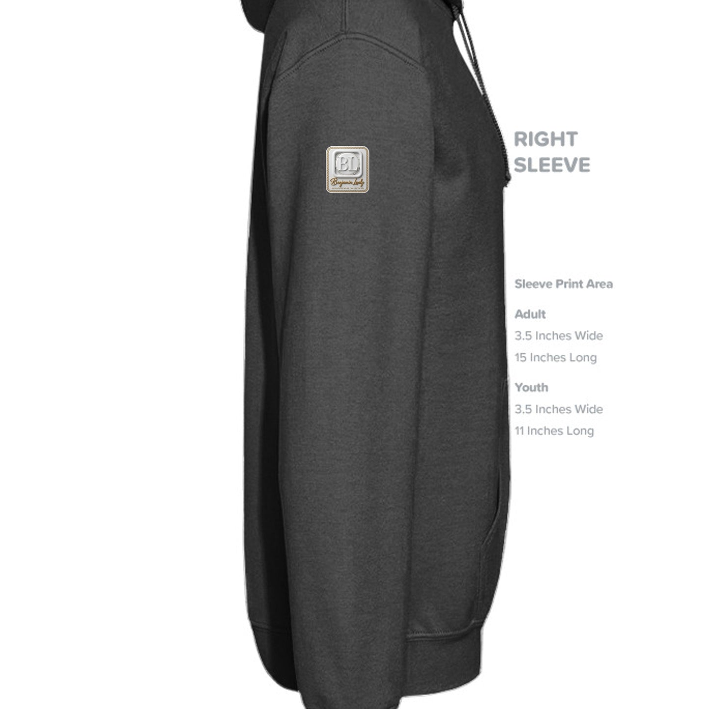 DARK GRY HEATHER - B7502 - SLEEVE_RIGHT