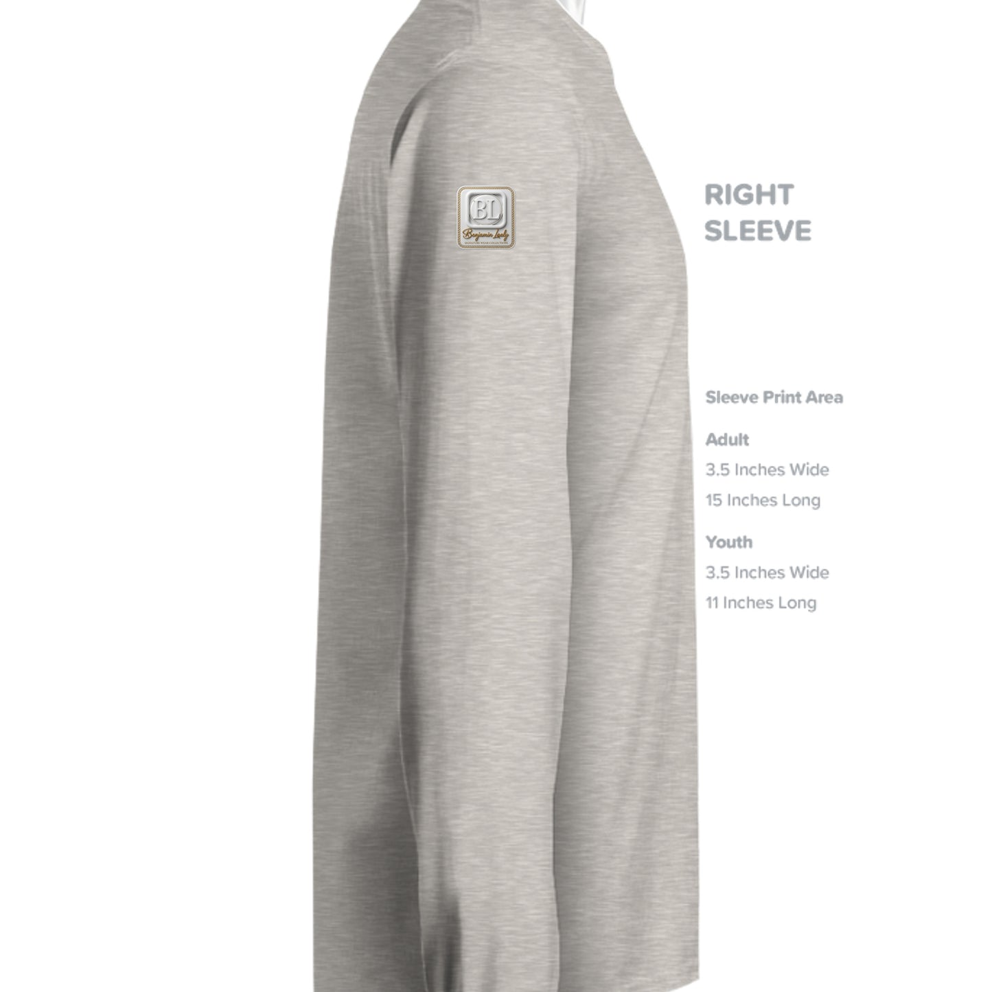 NATURAL HEATHER - 3525 - SLEEVE_RIGHT