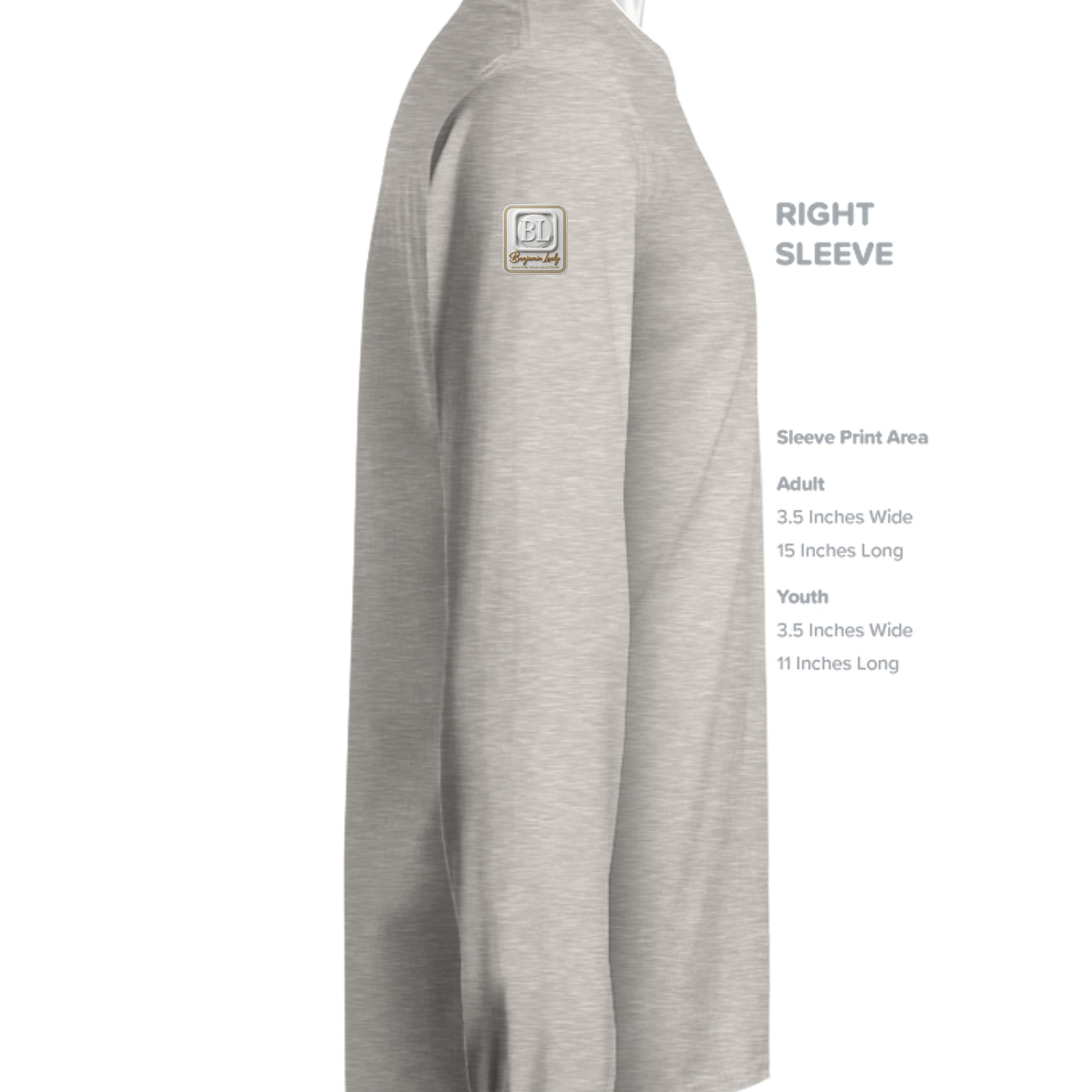 NATURAL HEATHER - 3525 - SLEEVE_RIGHT
