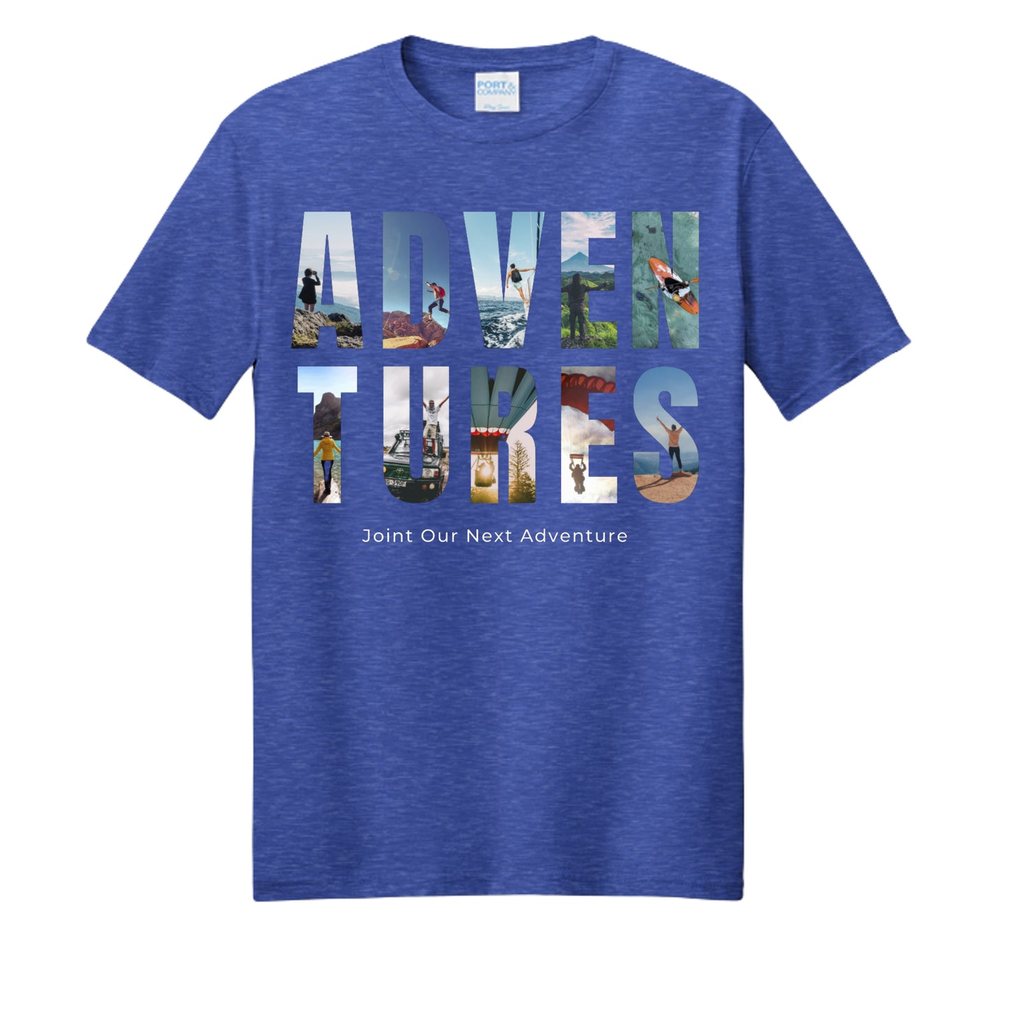 True Royal Heather - PC455 - FRONT
