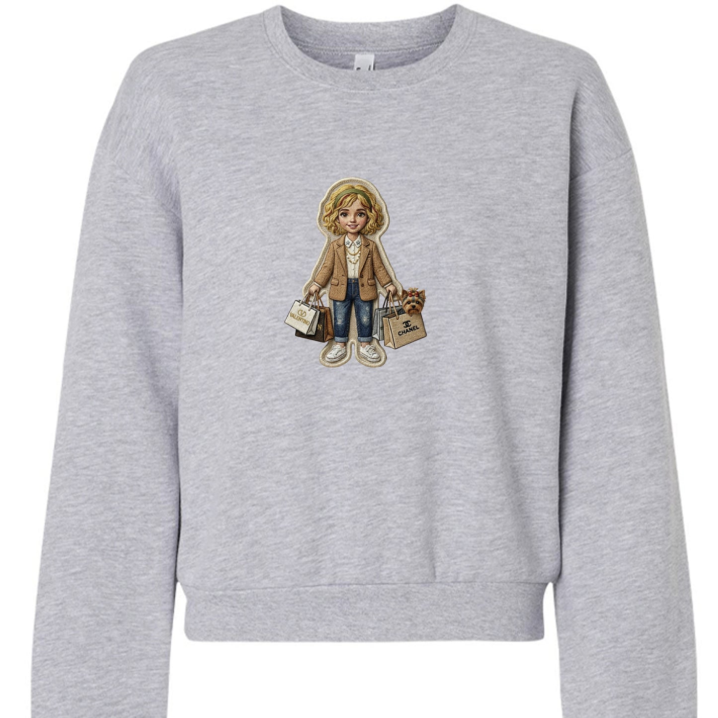 HEATHER GREY - RF494 - FRONT
