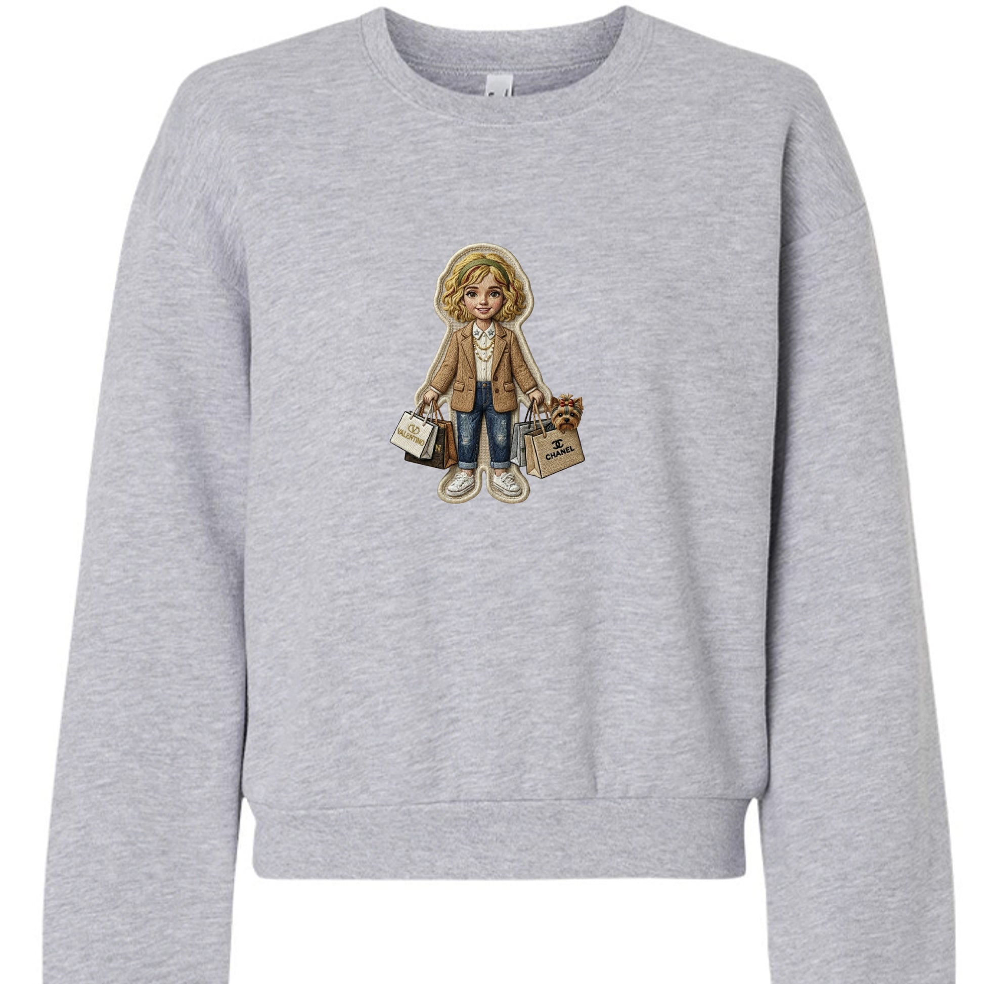 HEATHER GREY - RF494 - FRONT