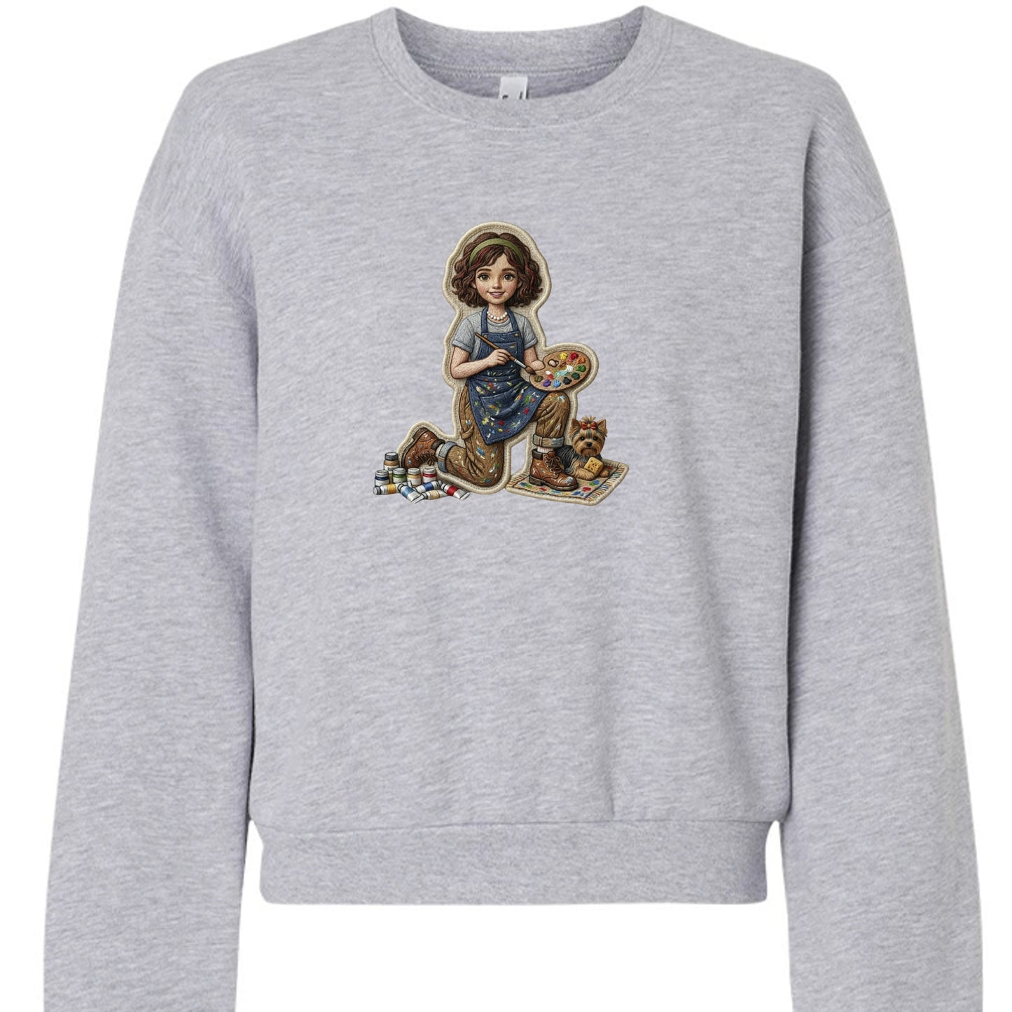 HEATHER GREY - RF494 - FRONT