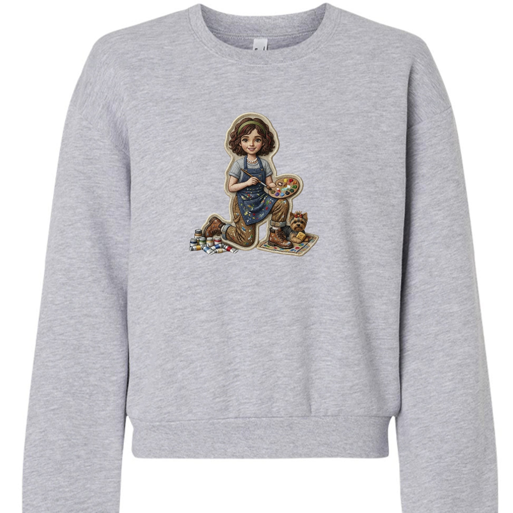 HEATHER GREY - RF494 - FRONT