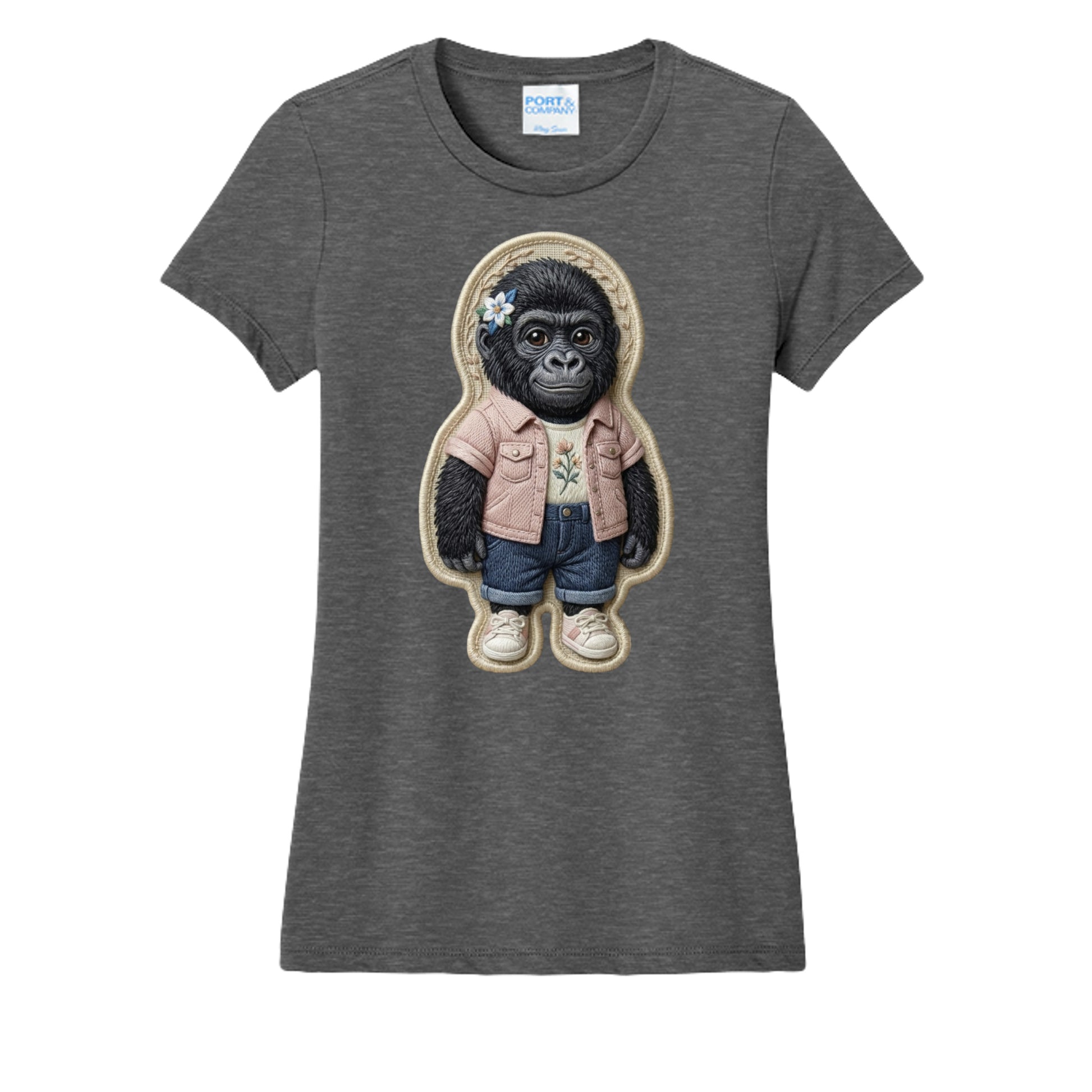 Dark Heather Grey - LPC450 - FRONT