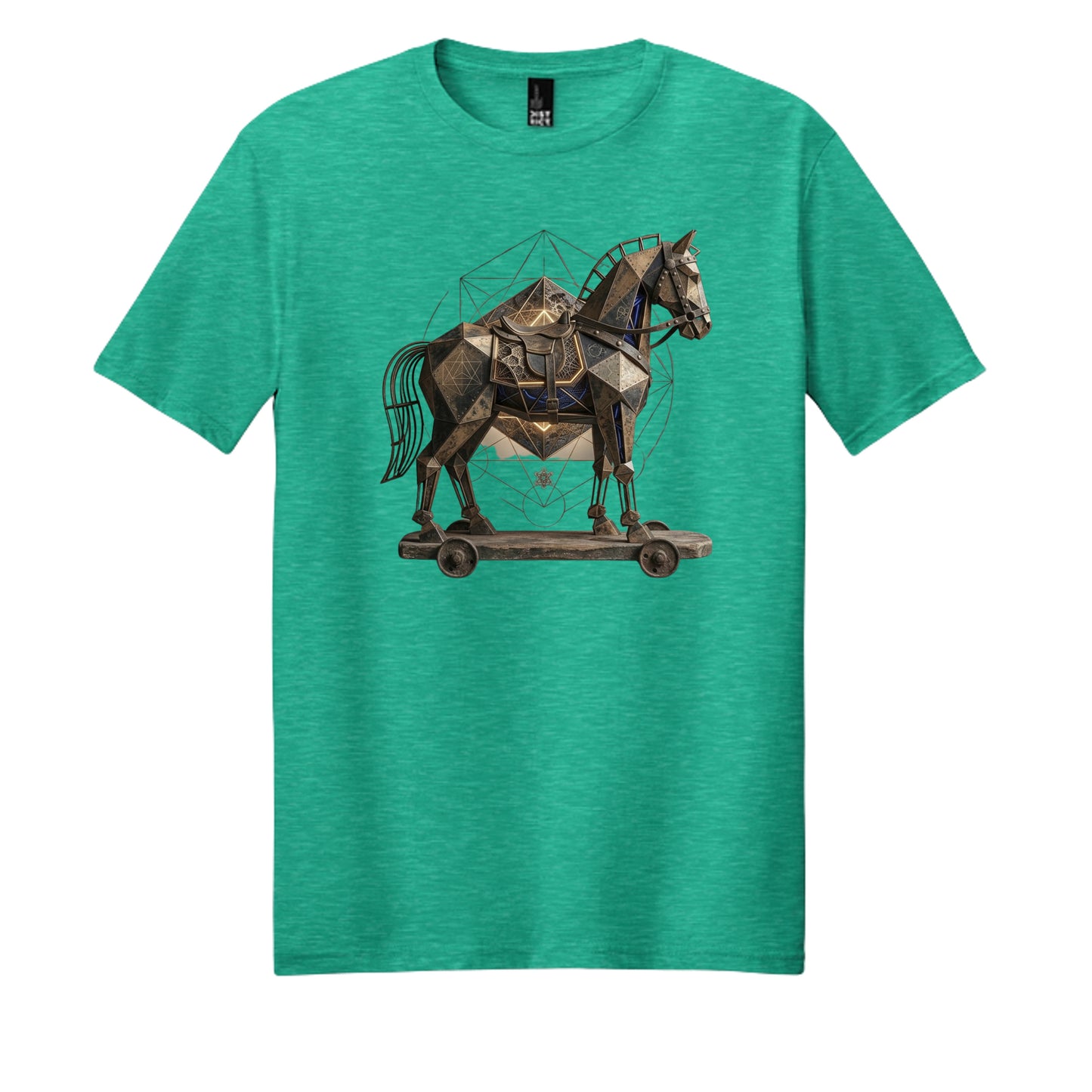 Aqua Heather - DM108 - FRONT