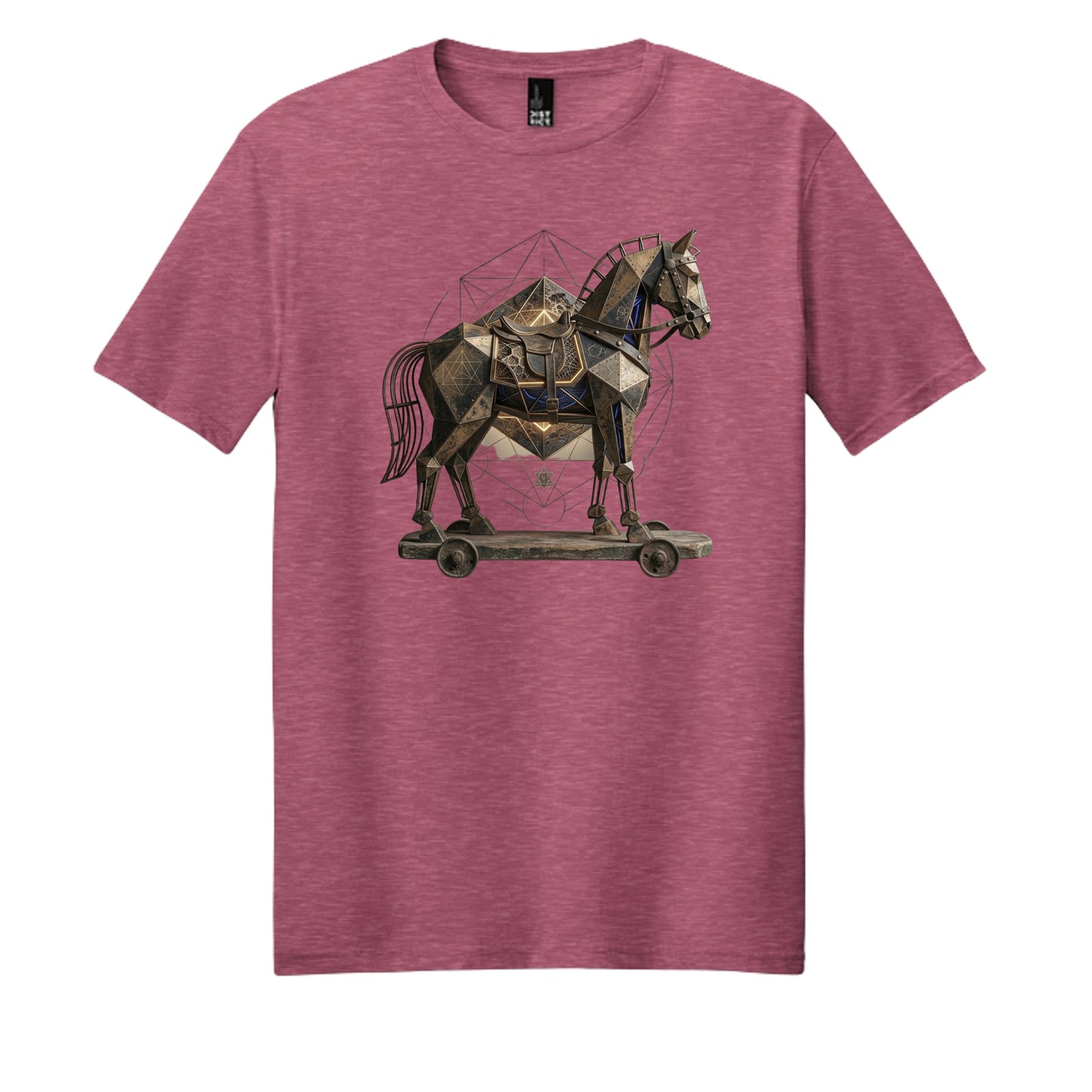 Awareness Pink Heather - DM108 - FRONT