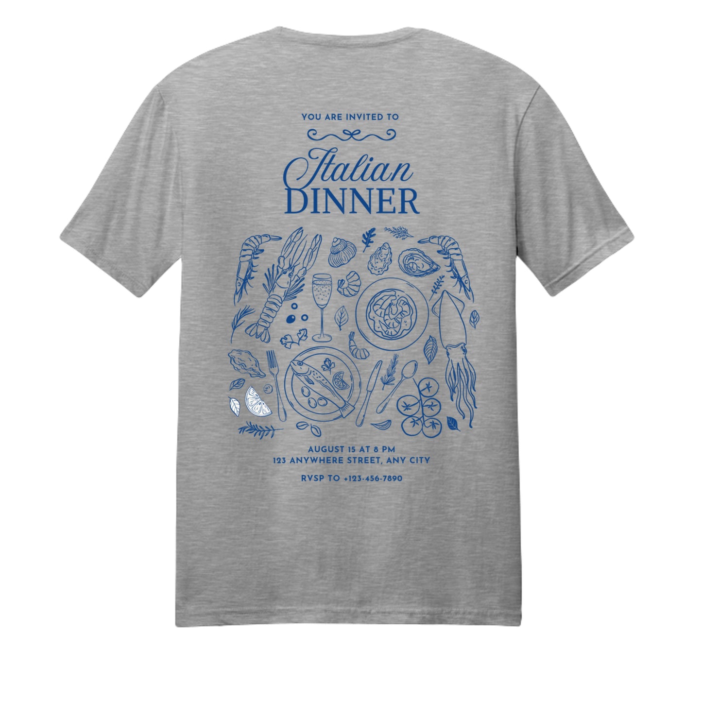 Light Heather Grey - DM108 - BACK